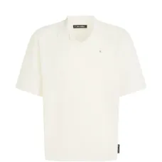 Трикотажная футболка свободного кроя