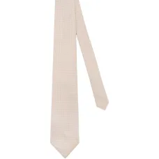 Шелковый галстук с квадратным узором