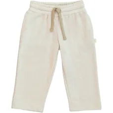 Брюки на кулиске с елочным узором