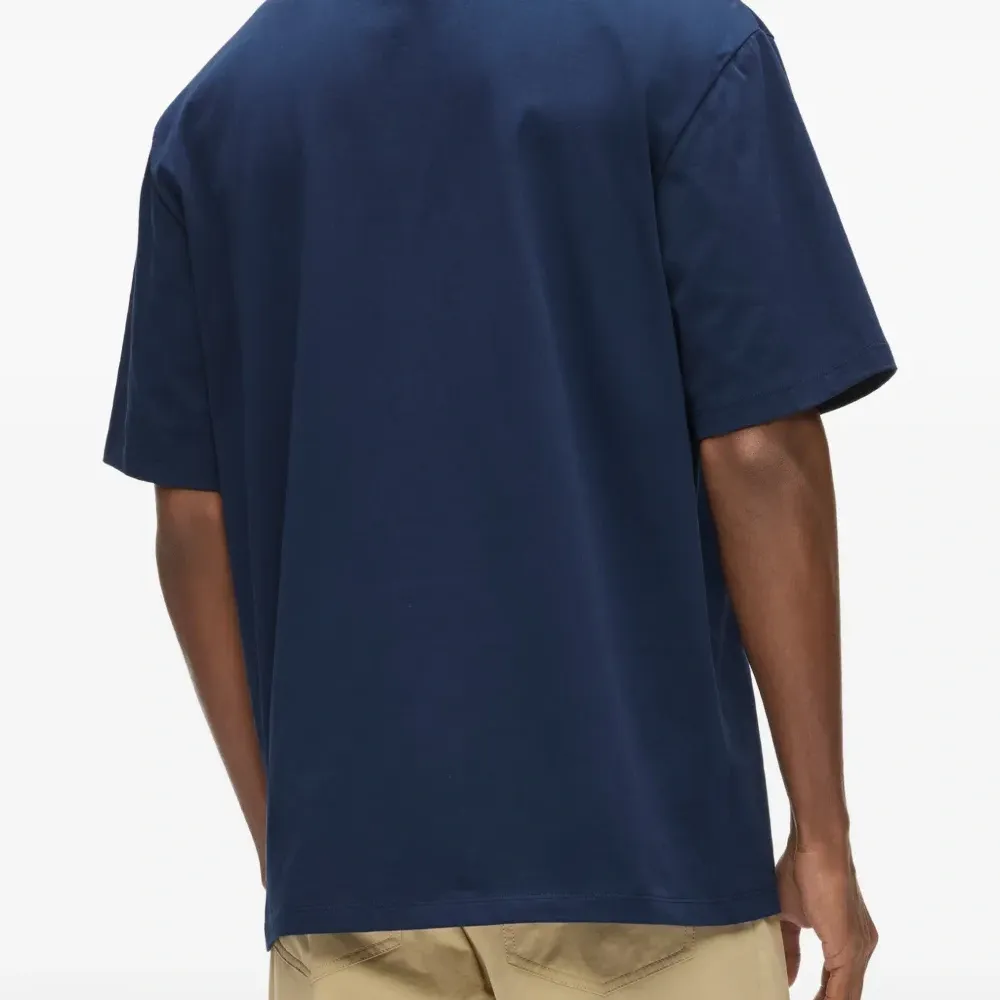 Полосатая футболка свободного кроя