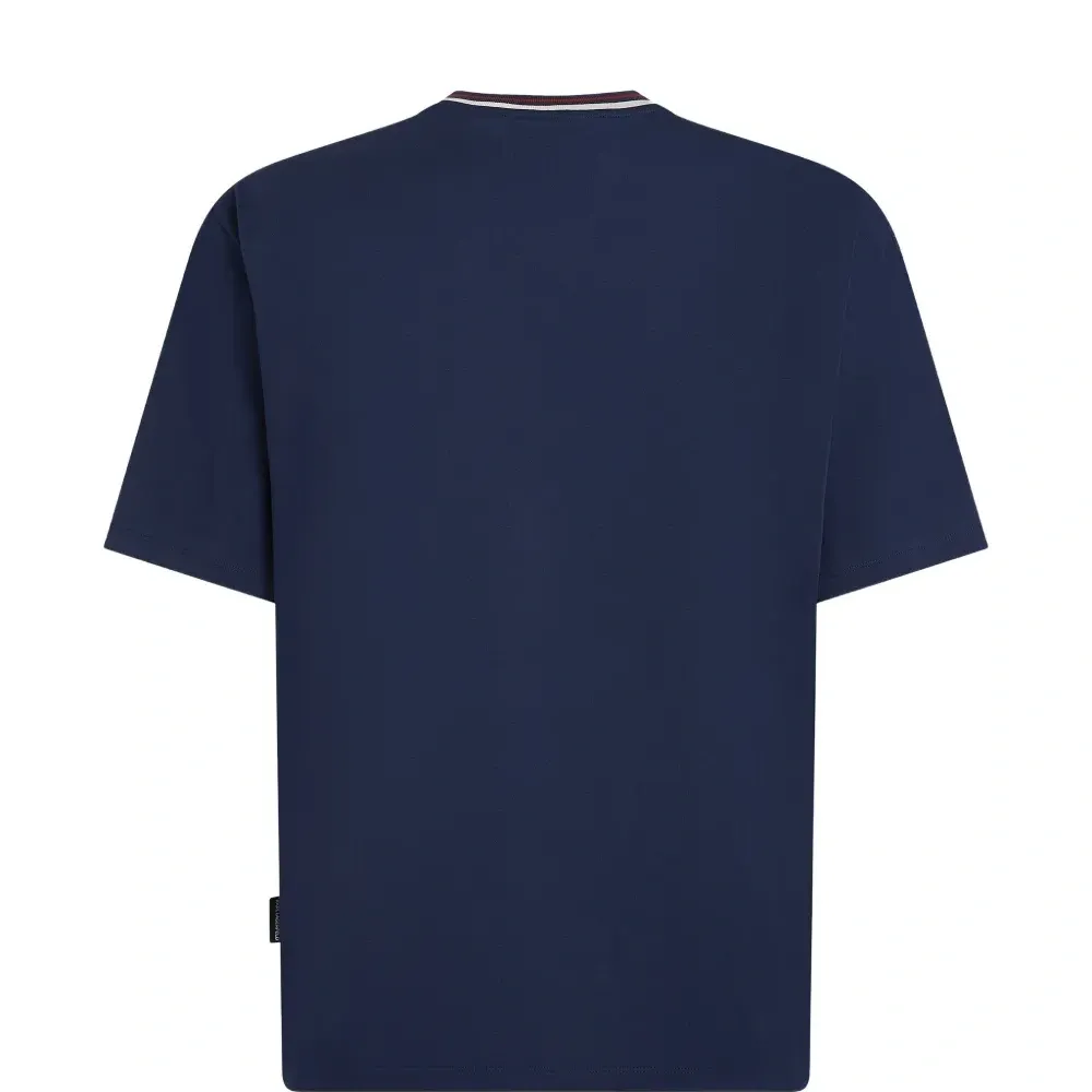 Полосатая футболка свободного кроя