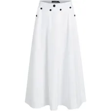 Юбка миди на пуговицах