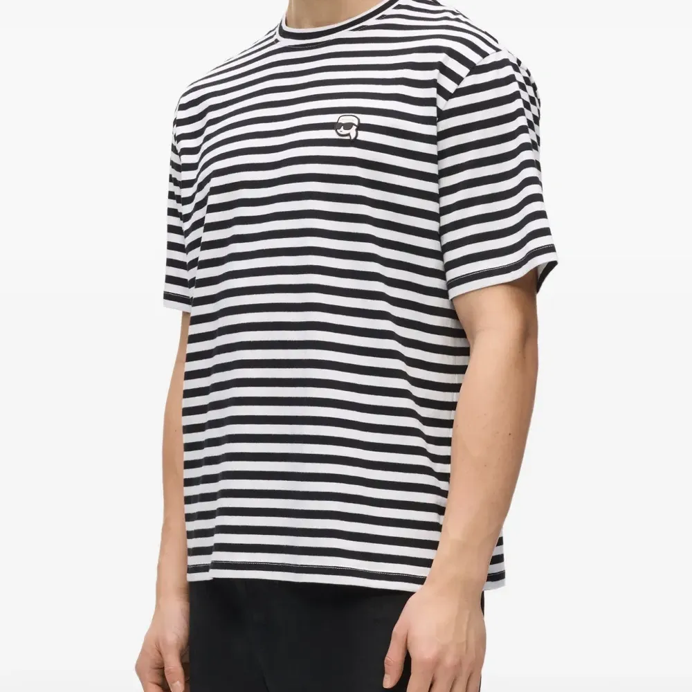 Полосатая футболка Ikon свободного кроя