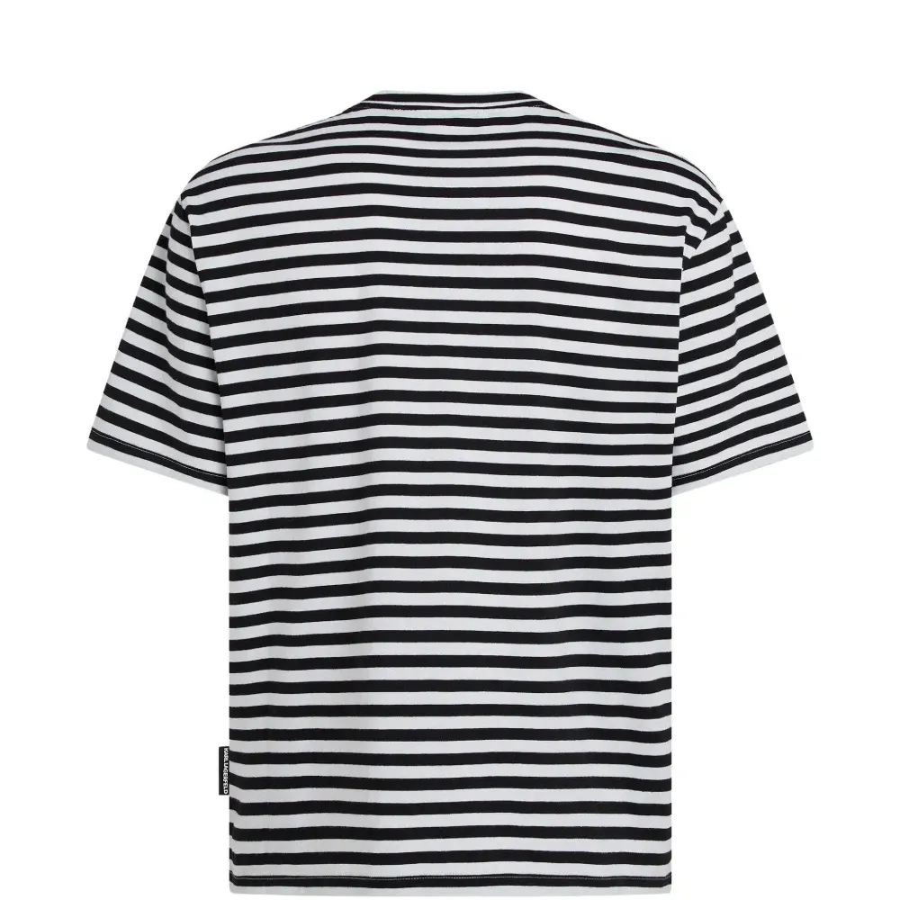 Полосатая футболка Ikon свободного кроя