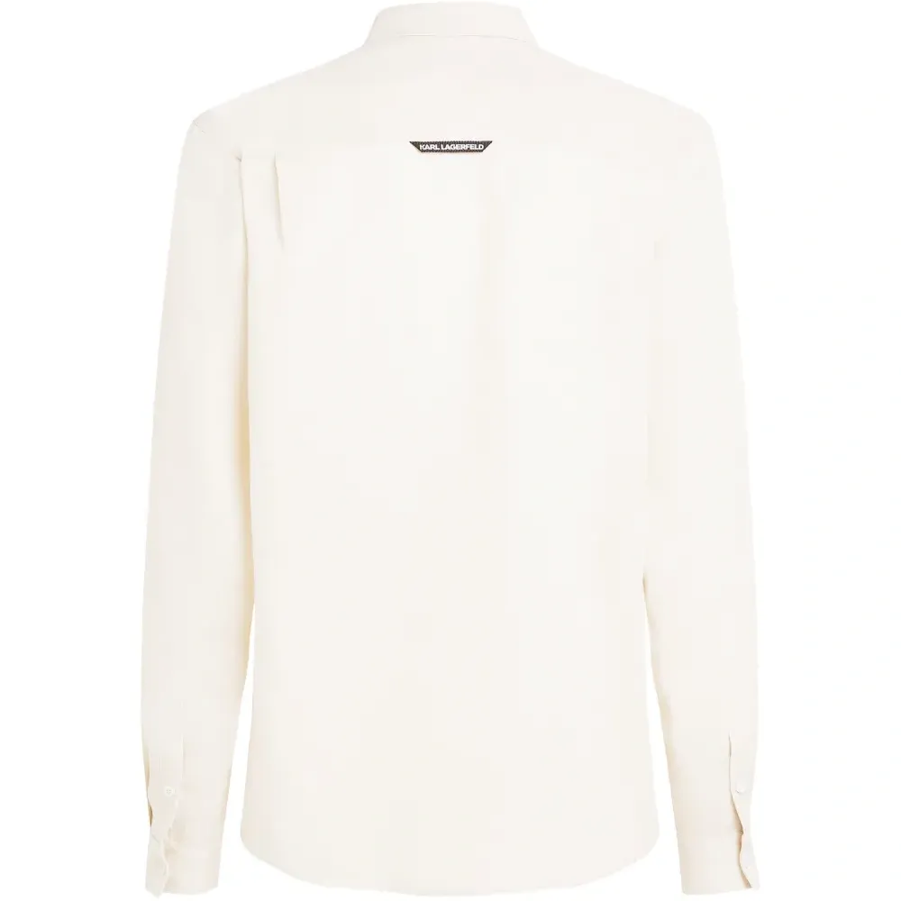 Льняная рубашка с вышивкой