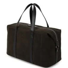 Дорожная сумка из искусственной замши