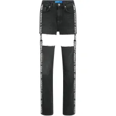 Джинсы с вырезами