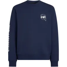 Толстовка свободного кроя с логотипом