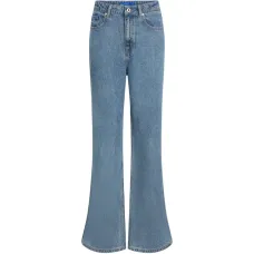 Джинсы с нашивкой-логотипом