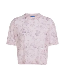 Футболка с цветочным принтом