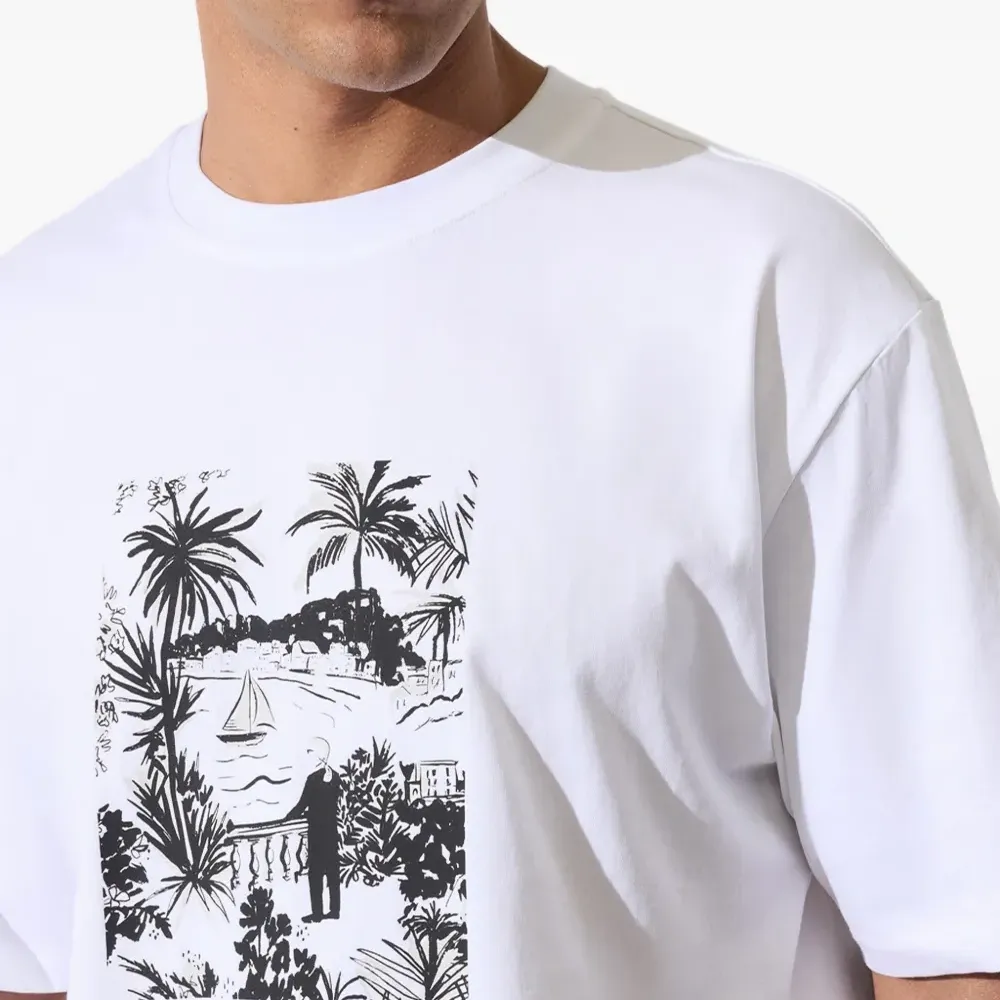 Футболка с графичным принтом