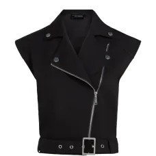 Байкерская куртка на молнии