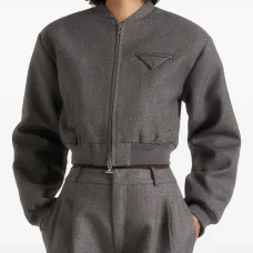 Бомбер Monique на молнии