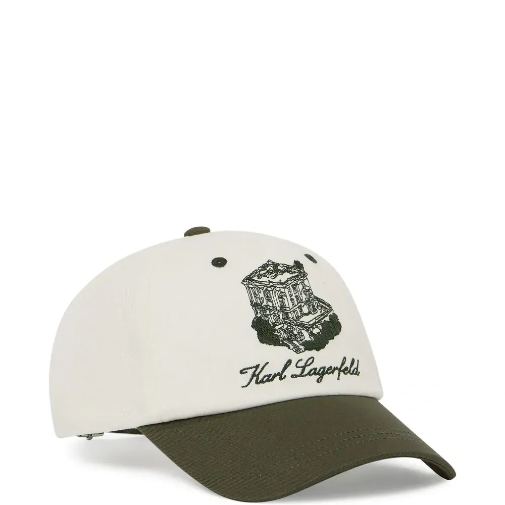 Бейсболка с графичным принтом