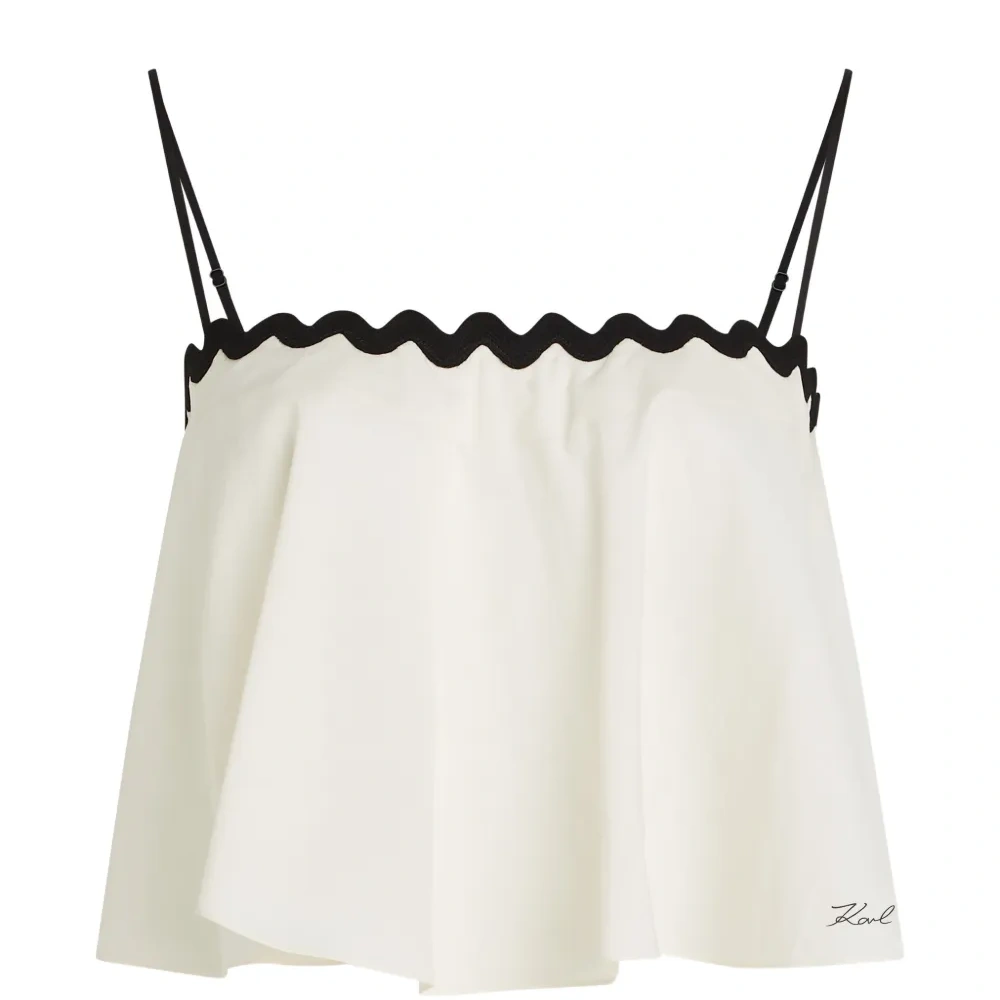 Топ с фестонами