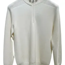 Свитер с воротником на молнии