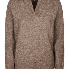 Свитер с V-образным вырезом