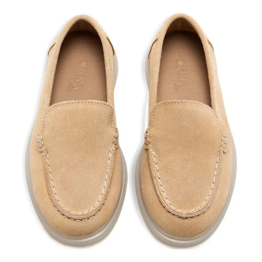 Лоферы Dune с декоративной прострочкой