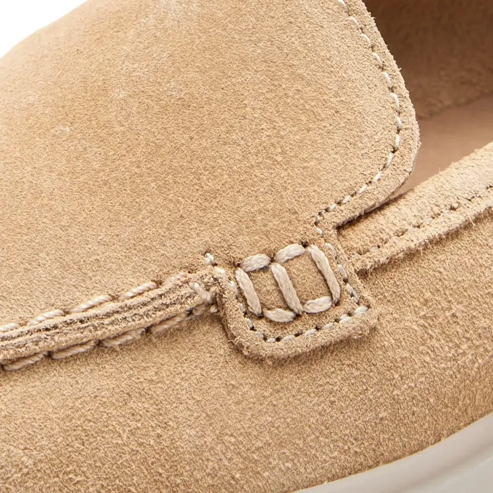 Лоферы Dune с декоративной прострочкой