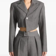 Асимметричный приталенный пиджак Dina