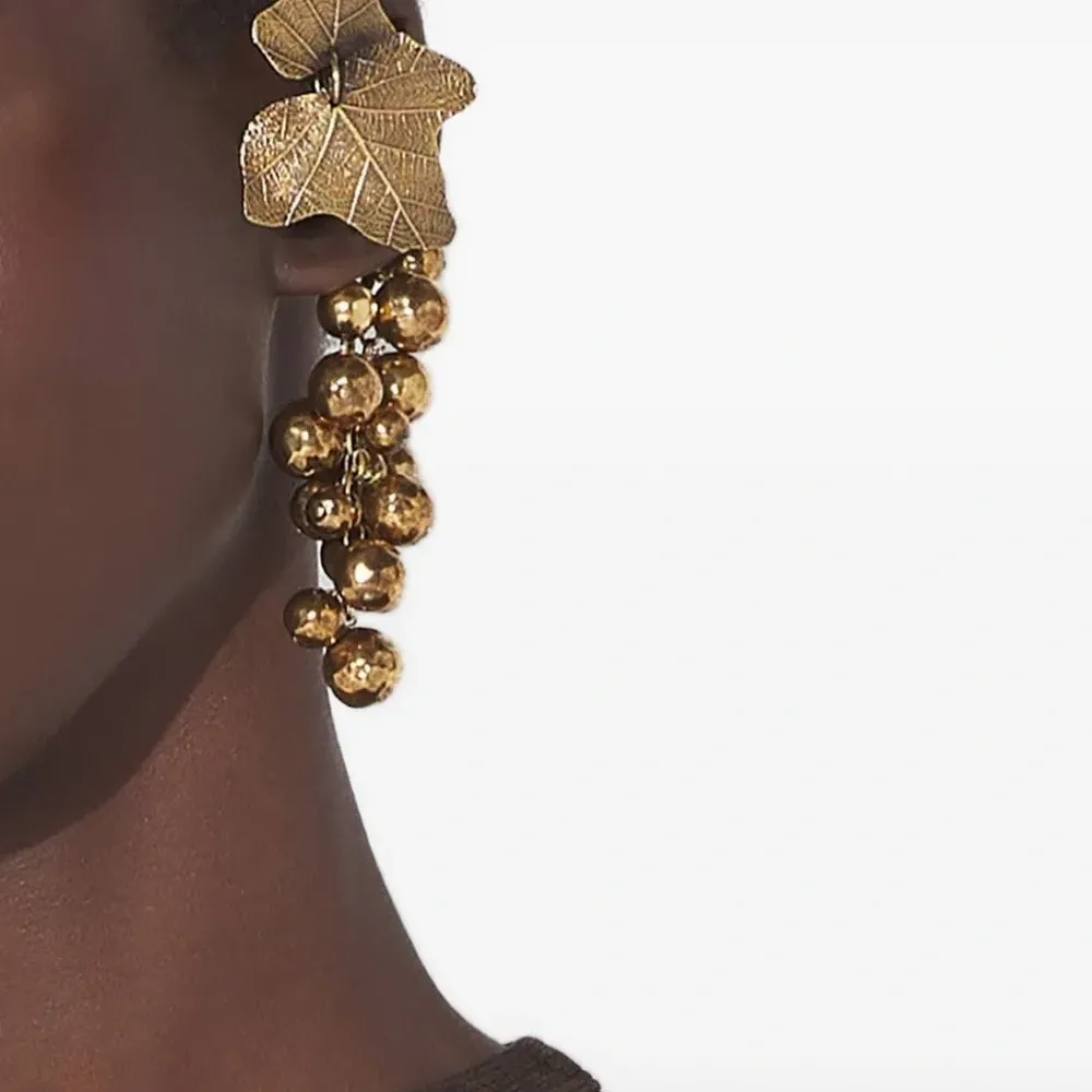 Серьга-кафф grapes