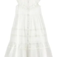 Платье с оборками