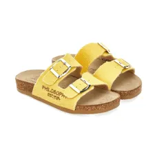 Сандалии с пряжками