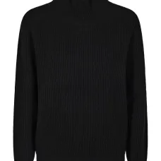 Свитер в рубчик с высоким воротником Свитер в рубчик с высоким воротником