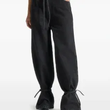 Джинсы Faye с завязкой на талии и широкими штанинами Джинсы Faye с завязкой на талии и широкими штанинами