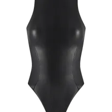 Боди с высоким воротником