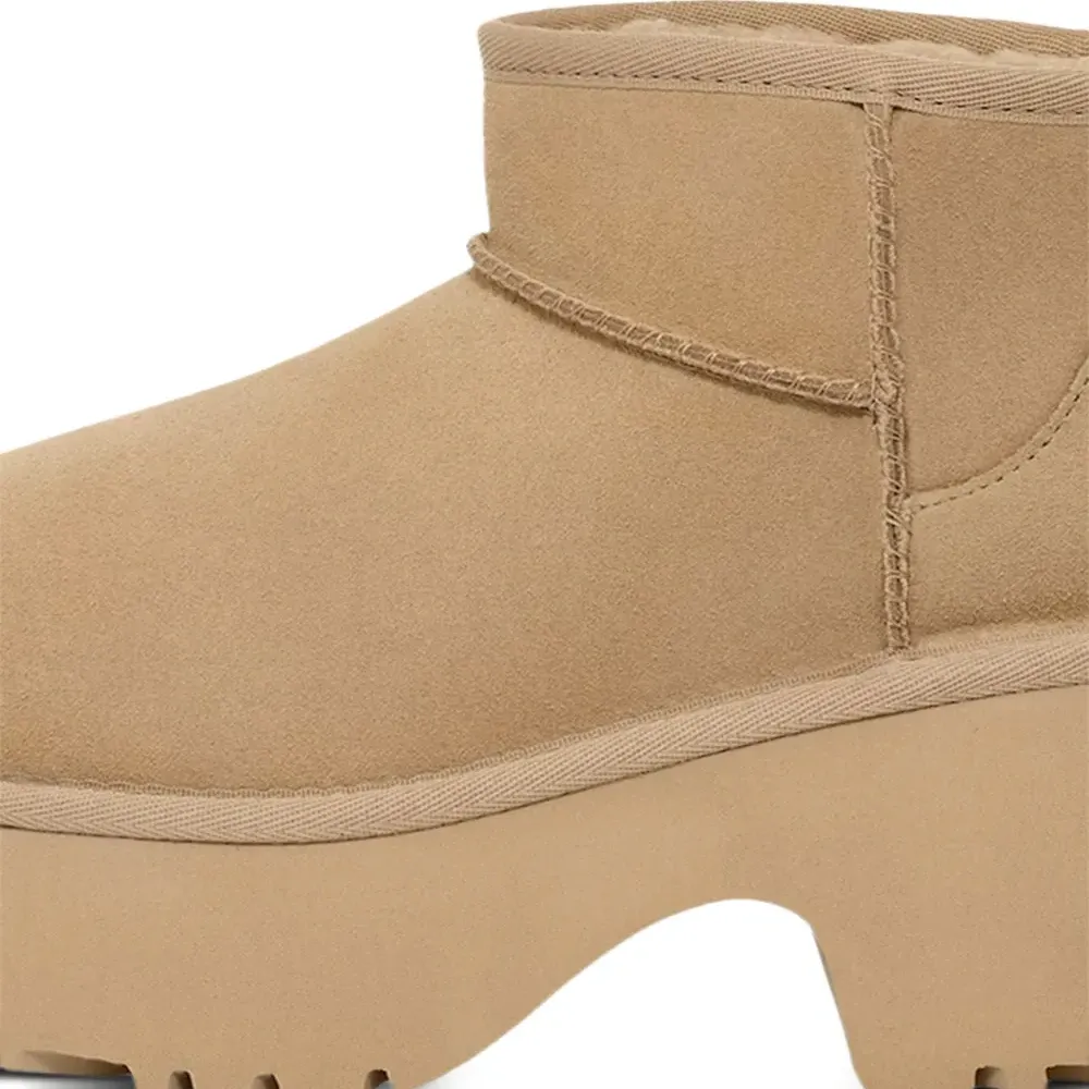 Классические ультра мини ботинки на платформе с петлей для подтягивания Классические ультра мини ботинки на платформе с петлей для подтягивания