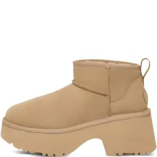 Классические ультра мини ботинки на платформе с петлей для подтягивания