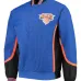 Бомбер Mitchell & Ness Hardwood Classics синего цвета, посвящённый 75-й годовщине New York Knicks