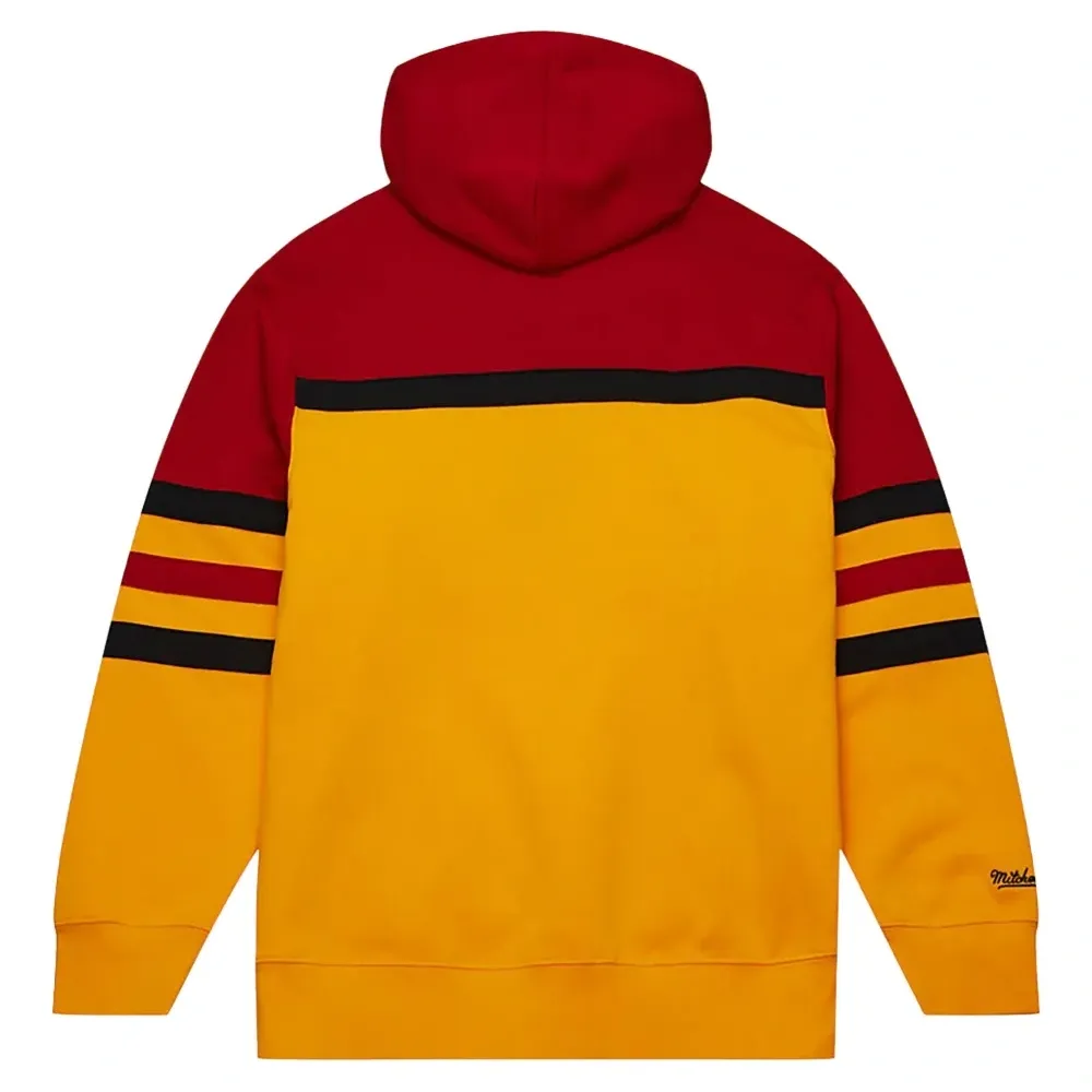 Толстовка с капюшоном в полоску X Atlanta Hawks Head Coach