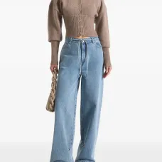 Кардиган в рубчик