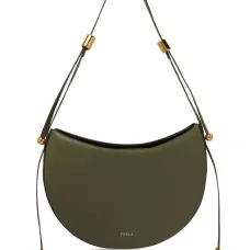 Сумка на плечо с бусинами "лунный камень"