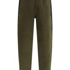 Трикотажные брюки с эластичным поясом и вставками