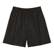 Шорты в тонкую полоску