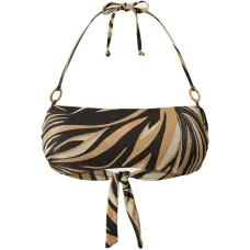 Бандо-бикини с зебровым принтом Бандо-бикини с зебровым принтом