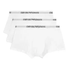 Трусы-боксеры с логотипом на поясе (набор из трёх штук)