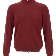 Кардиган на молнии с ребристыми отделками