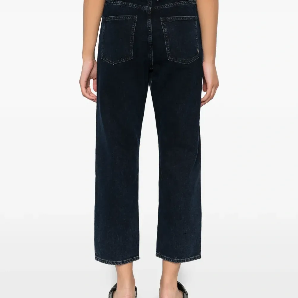 Джинсы Bella в стиле 90-х с пуговицами