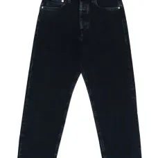 Джинсы Bella в стиле 90-х с пуговицами