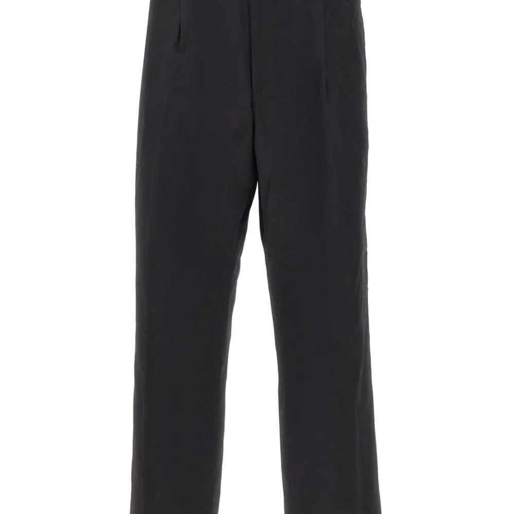 Брюки с нашивкой-логотипом