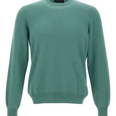 Джемпер с круглым вырезом