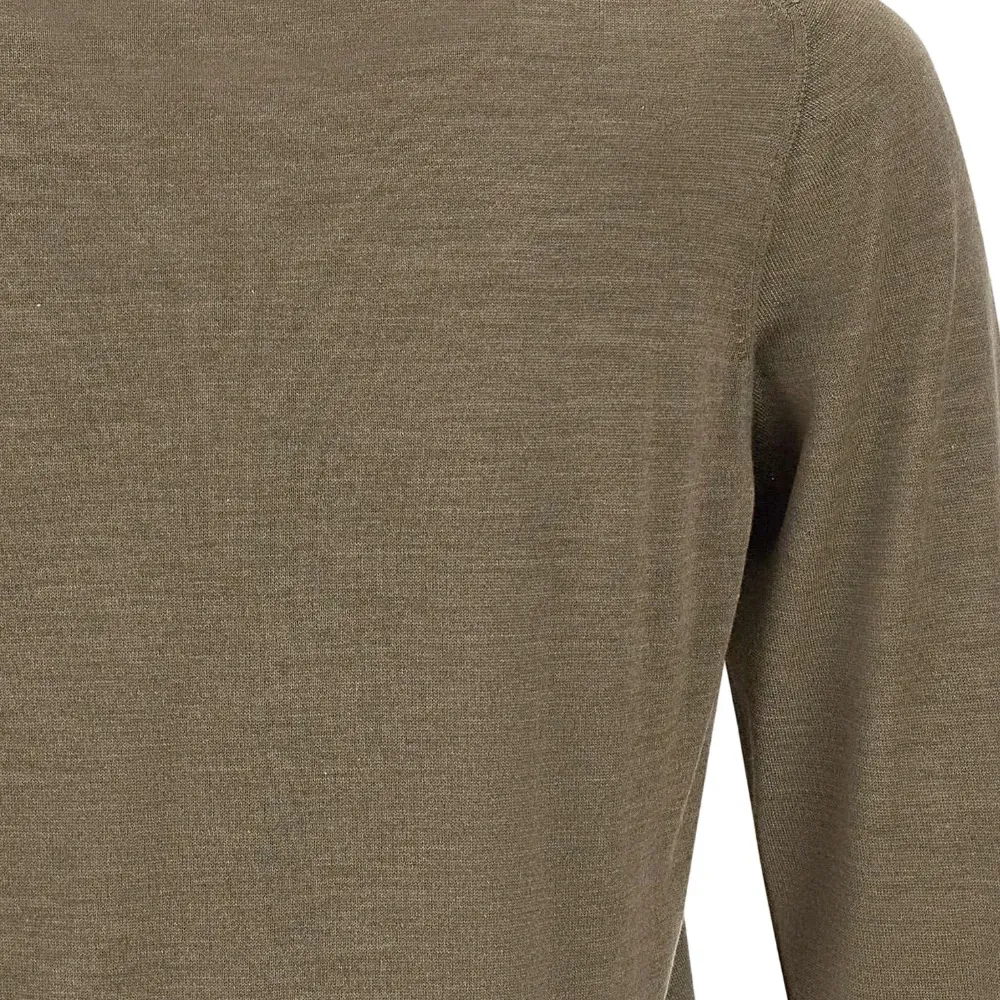 Лонгслив с круглым вырезом