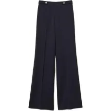 Широкие брюки с перламутровыми пуговицами Широкие брюки с перламутровыми пуговицами