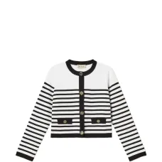 Полосатый кардиган