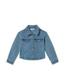 Джинсовая куртка с логотипом