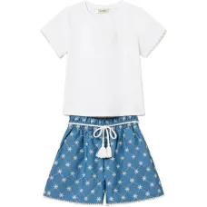 Комплект из шортов из шамбре